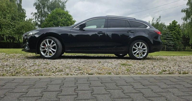 Mazda 6 cena 46200 przebieg: 173000, rok produkcji 2014 z Imielin małe 781